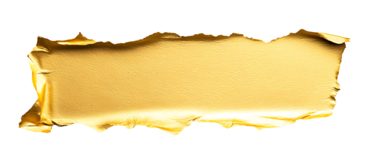 Abstract gold foil texture, torn edge, luxury background