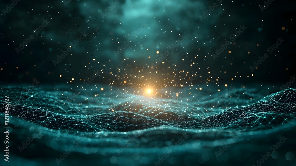 Poster quantum computing representation of electromagnetic wave particle interactions in a quantum field wi
