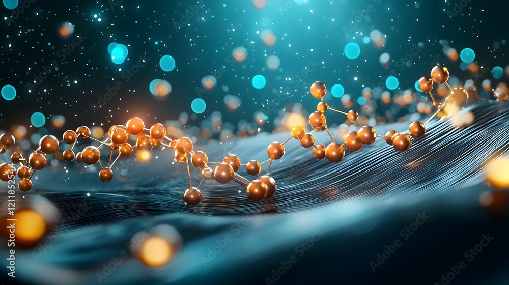 Poster quantum computing visualization of superconducting materials in particle physics experiments analyzi