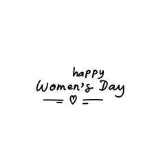 hand drawn happy women day