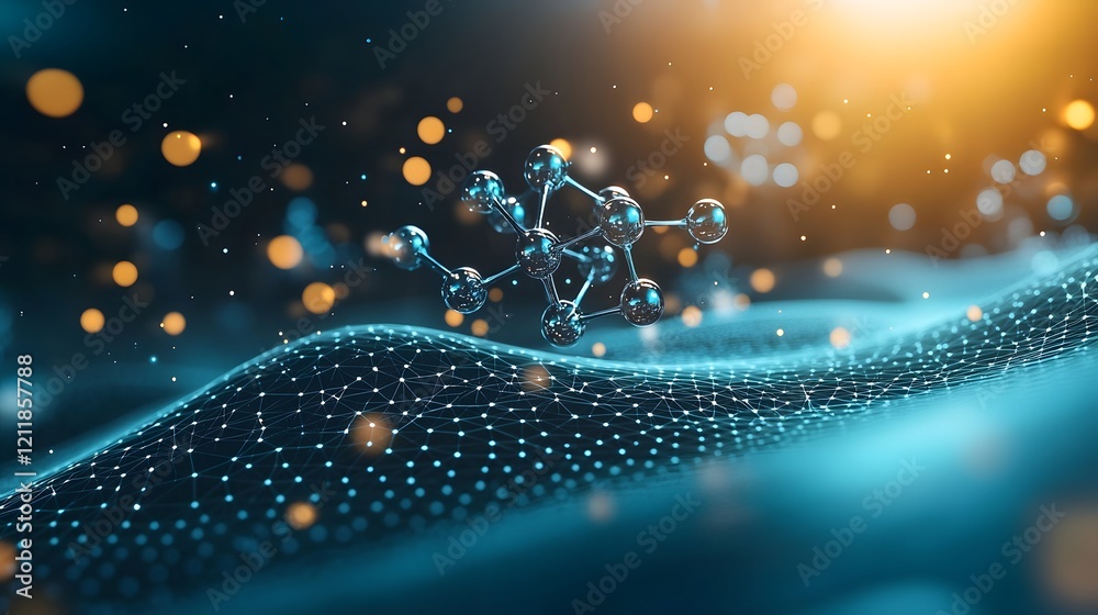 Poster a digital simulation of quantum computing modeling the formation of a hydrogen molecule s chemical b