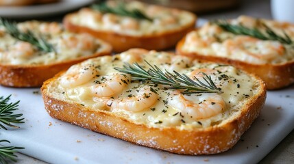 Delicious Creamy Shrimp Bruschetta Recipe: A Culinary Delight