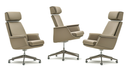 Chic Office Chairs for Modern Workspaces Generative AI