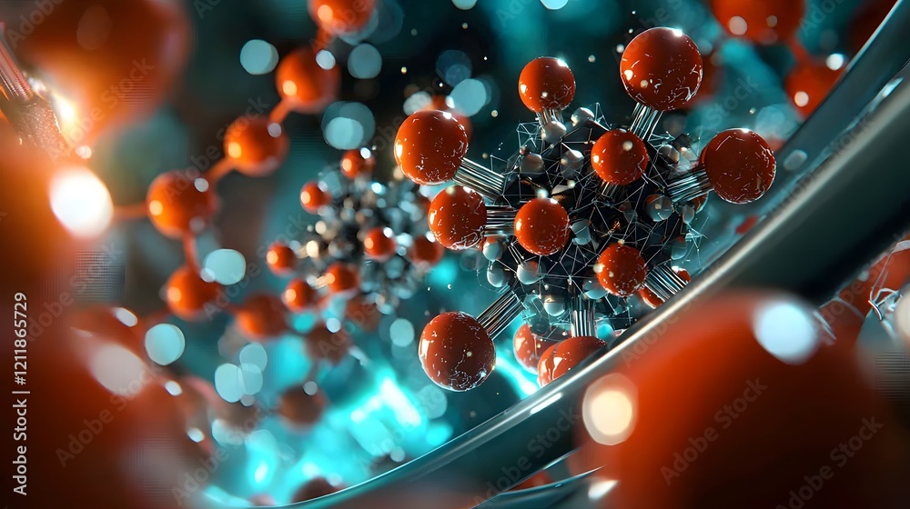  quantum computing model visualizing the intricate interaction between nuclei and gamma radiation wit