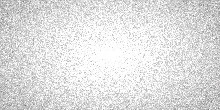 Grain texture gravel noise gradient. pointillism effect background. Dotted points, grainy sand, grunge abstract monochrome halftone.