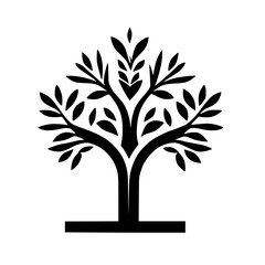 tree silhouette vector