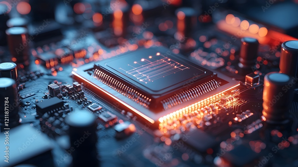 Poster quantum computing analyzing potential vulnerabilities in traditional security protocols for advancin