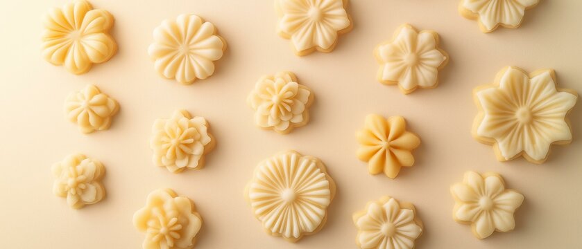 Decorative Sugar Shapes for Cakes and Pastries - Powered by Adobe