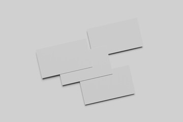 Blank Presentation Mockup white