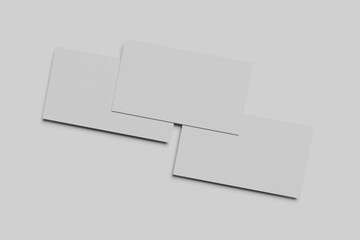 Blank Presentation Mockup white