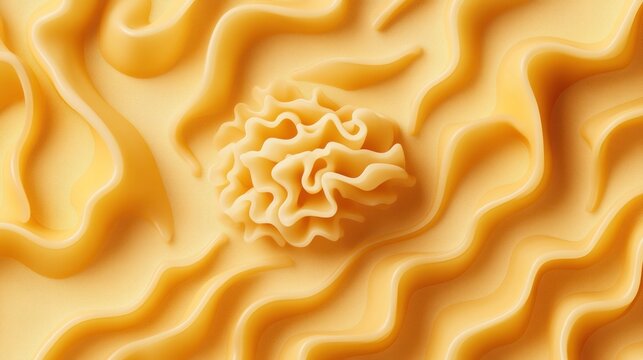 Abstract swirling creamy texture, food background, design element