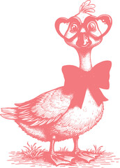 Vintage Valentine SVG Clipart, Retro valentines day design