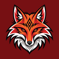 Fox mascot logo