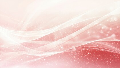 Abstract Pink Background With Elegant Wave Design