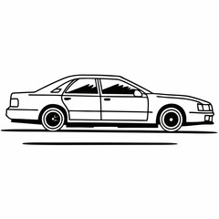 illustration of a car