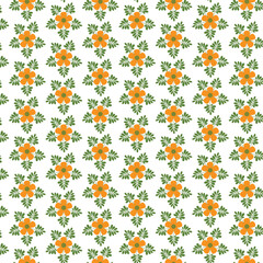 seamless pattern with flowers