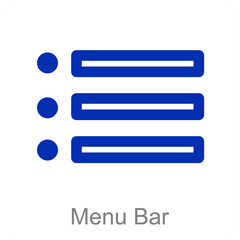 Obraz premium Menu Bar