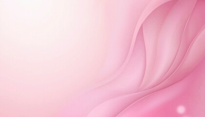 Abstract Pink Wave Background Soft Gradient Design