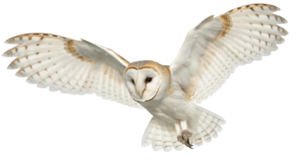 Owl isolated on transparent background