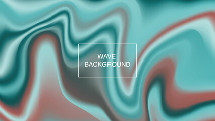 background wave gradient
