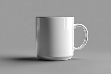 Obraz premium White mug mockup