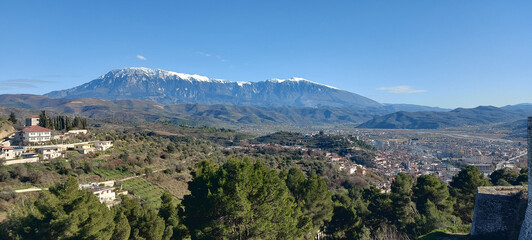 panorama of the mountains