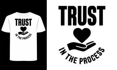 Motivational T-shirt vector  Graphics design with t shirt Mockup