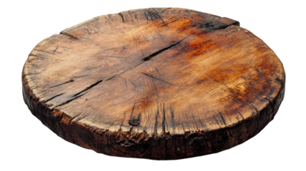 Rustic wooden platter resting on a neutral background radiating natural warmth and texture