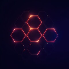 Neon Hexagonal Framework
Illuminated hexagonal patterns with vibrant orange or blue glows, perfect for technology or cybersecurity themes.