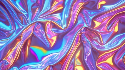 Fototapeta premium Abstract Holographic Texture Background Image