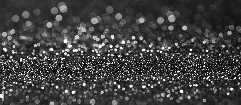 Aufkleber abstract dark gray metallic glitter background with fine particles and iridescent grains ideal for t