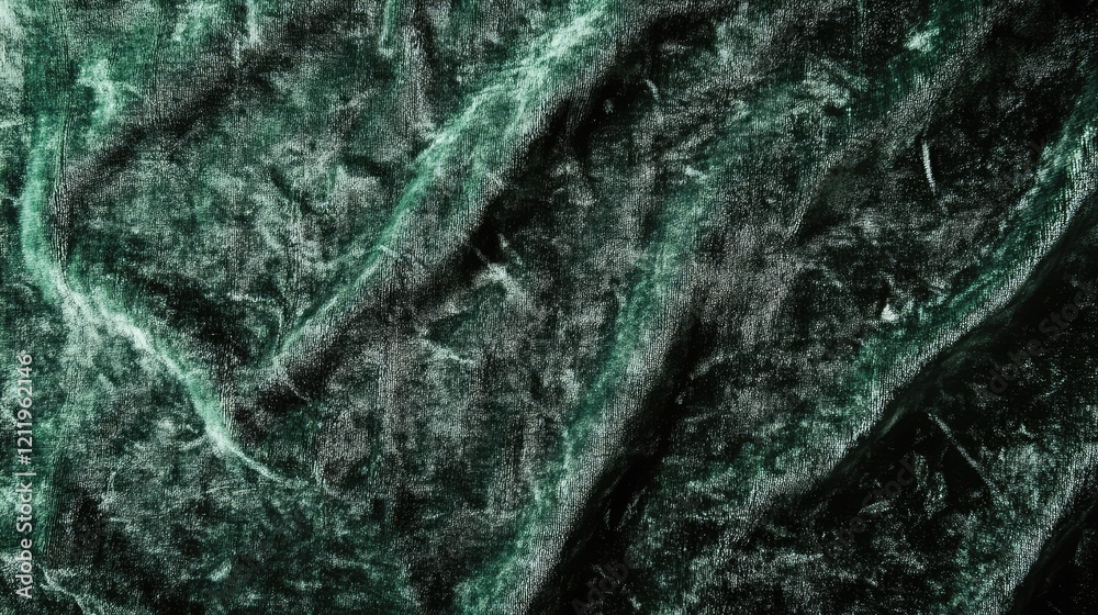 Leinwandbilder lush emerald green velvet texture background with rich fibers and subtle variations, perfect for lux