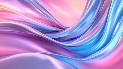 Fototapeta premium Abstract Soft Textures in Soft Pink and Blue Gradients Creating a Dreamy Atmosphere for Backgrounds, Art, or Design Illustrations