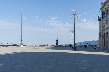 2,탑,가로등,광장,시청,트리에스테,Trieste,이탈리아 © JinChang