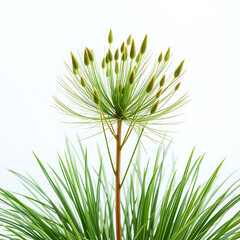 grass isolated on white