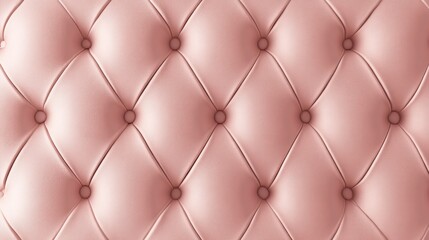 Pink tufted upholstery texture, close-up, background design