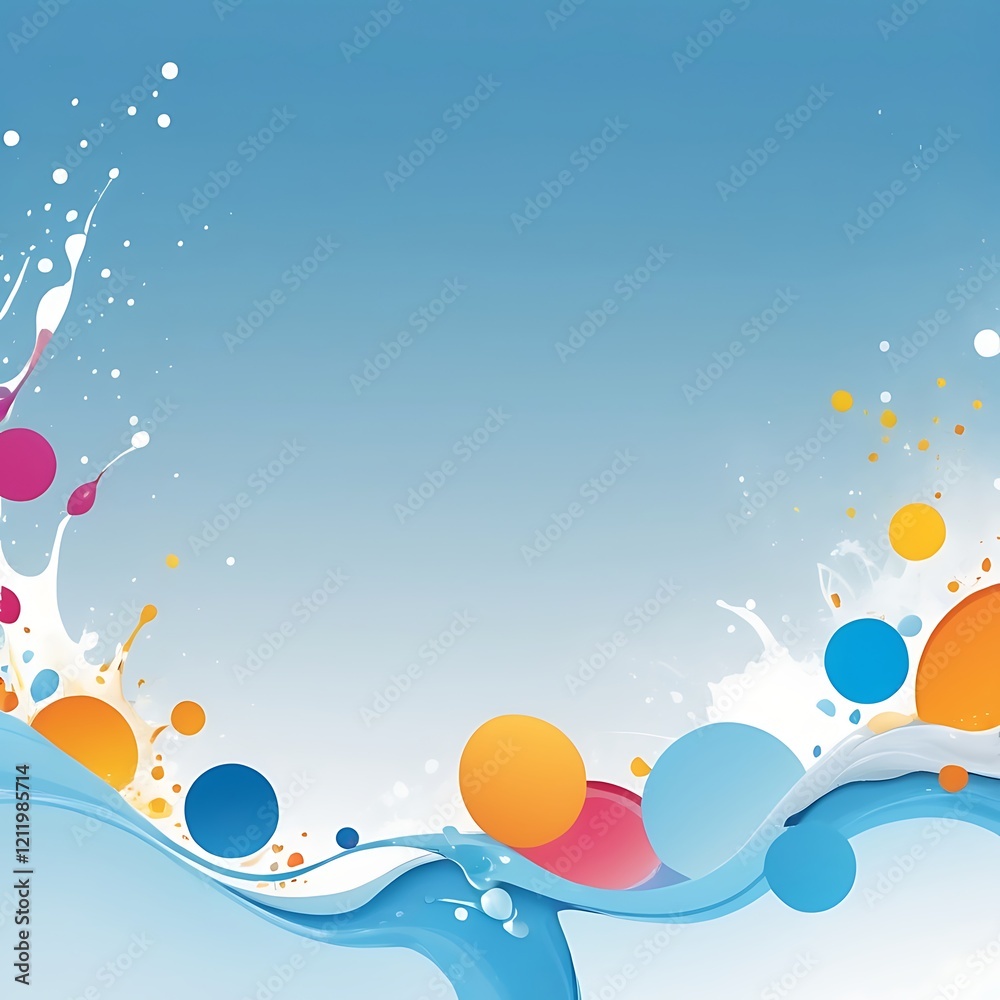 Fototapete abstract modern dynamic colors minimalist background. grainy background style for banner wallpaper o