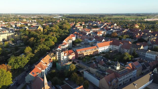 Lutherstadt Wittenberg: Innenstadt im Herbst