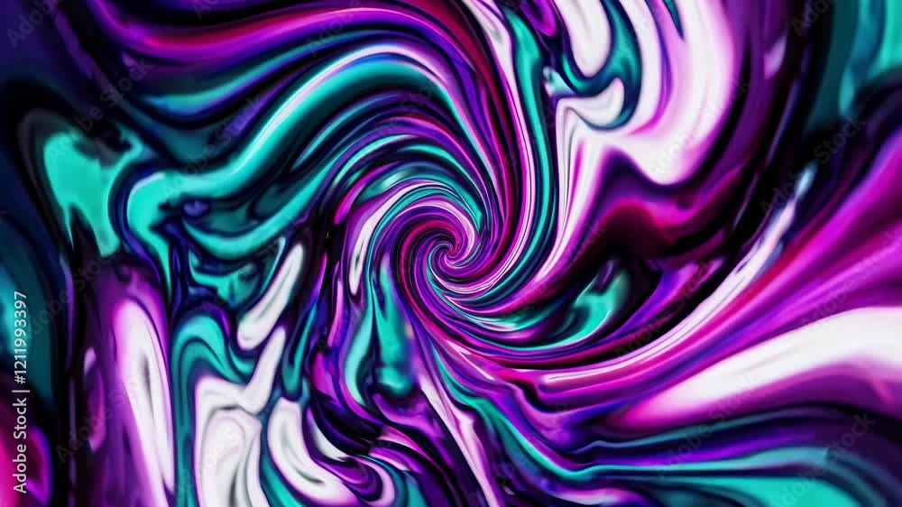 Fototapete vibrant swirling colors create a stunning abstract visual experience in mesmerizing patterns