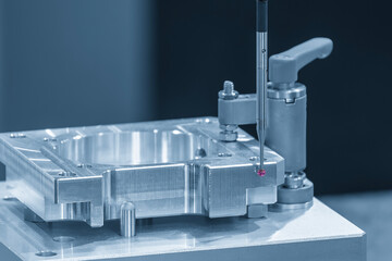 The quality control of automotive parts with  Coordinate Measuring Machine.