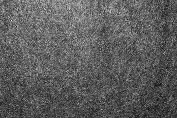 The texture of thick wool felt.Black and white felt texture.The background is made of felt.Wool felt.