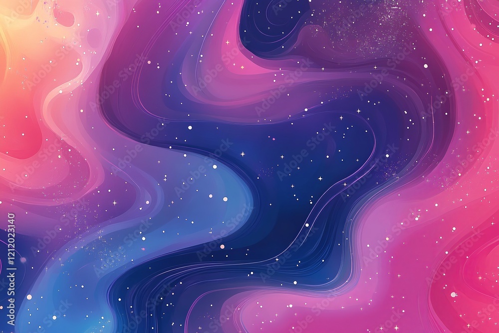 Fototapete Vibrant colorful background with a textured pattern, blending gradients and abstract designs, perfect for creative projects.

