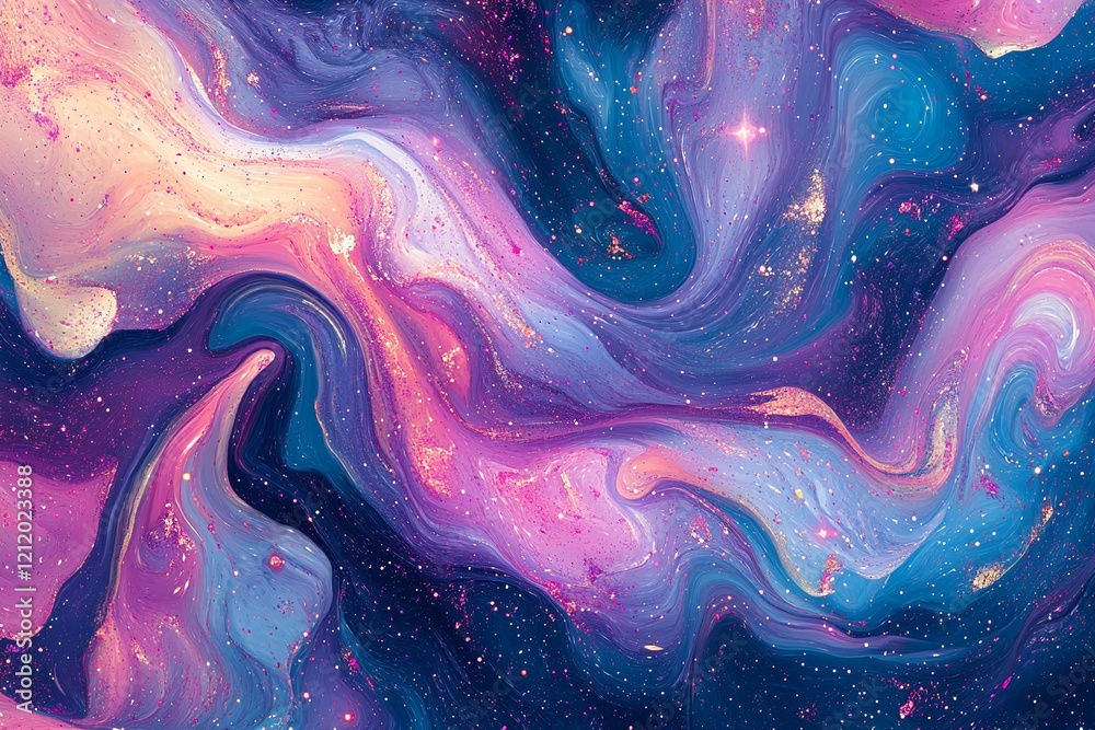 Leinwandbilder Vibrant colorful background with a textured pattern, blending gradients and abstract designs, perfect for creative projects.

