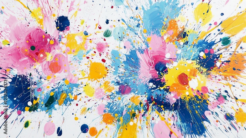 Fototapete vibrant colorful background with a textured pattern, blending gradients and abstract designs, perfec