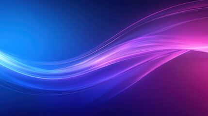 Naklejka premium Abstract background with smooth flowing lines in vibrant shades of blue, pink, and purple creating a visually stunning and dynamic design for various creative projects.