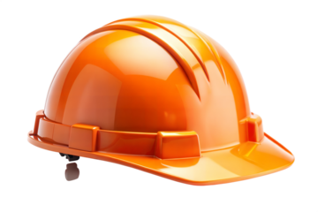 Orange Safety Helmet