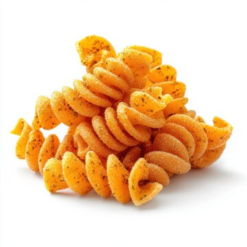 Corkscrew-shaped busiate pasta 
