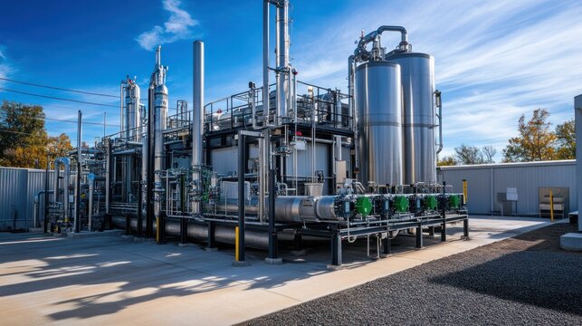 Advanced gasification processes optimizing biomass for cleaner energy output.