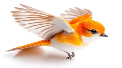 Fototapeta premium Swift Bird in Motion. Generative AI