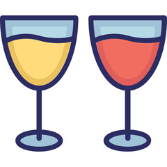 Toast  Vector Icon Set with Transparent Background